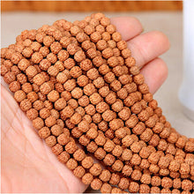 Natural Tibetan Buddha Prayer Rudraksha 108 Mala Beads Loose Religion Charm