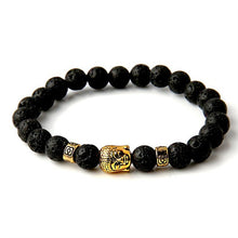 Wholesale Beaded Bracelet Yoga Jewelry Gold Color Buddha Leo Lion Head Bracelet