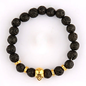 Wholesale Beaded Bracelet Yoga Jewelry Gold Color Buddha Leo Lion Head Bracelet