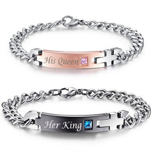 AZIZ BEKKAOUI Lover Couple Bracelets with Box Best Gift