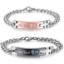 AZIZ BEKKAOUI Lover Couple Bracelets with Box Best Gift