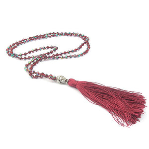 Exclusive Quality Colorful Beads Tassel Bohemian Style Necklaces Buddha necklaces & pendants