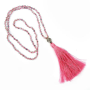 Exclusive Quality Colorful Beads Tassel Bohemian Style Necklaces Buddha necklaces & pendants