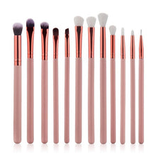 12Pcs Cosmetic Eyebrow Eyeshadow Brush