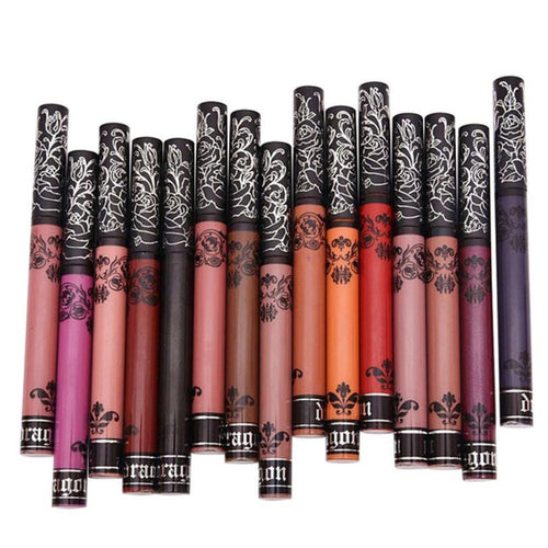 New 15 Colors Lipstick Lip Lingerie Matte Liquid Lipstick Waterproof