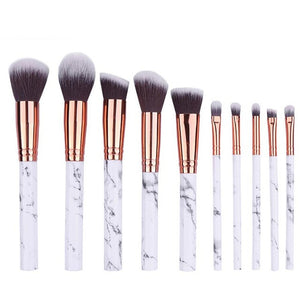 10pcs/set Marble Multifunctional Makeup