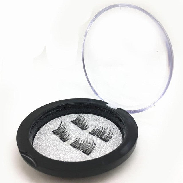 3D Magnetic Eyelashes Natural Beauty No Glue