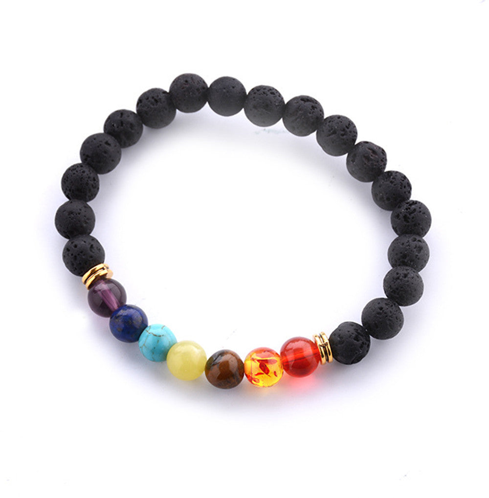 7 Chakra Healing Balance Beads Bracelet Yoga Bracelet