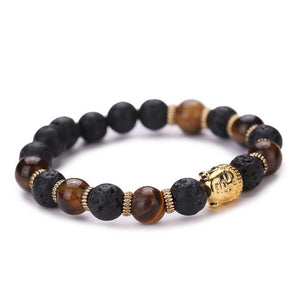 Buddha Elastic Beaded Bracelet Chain Charm Bracelets Jewelry